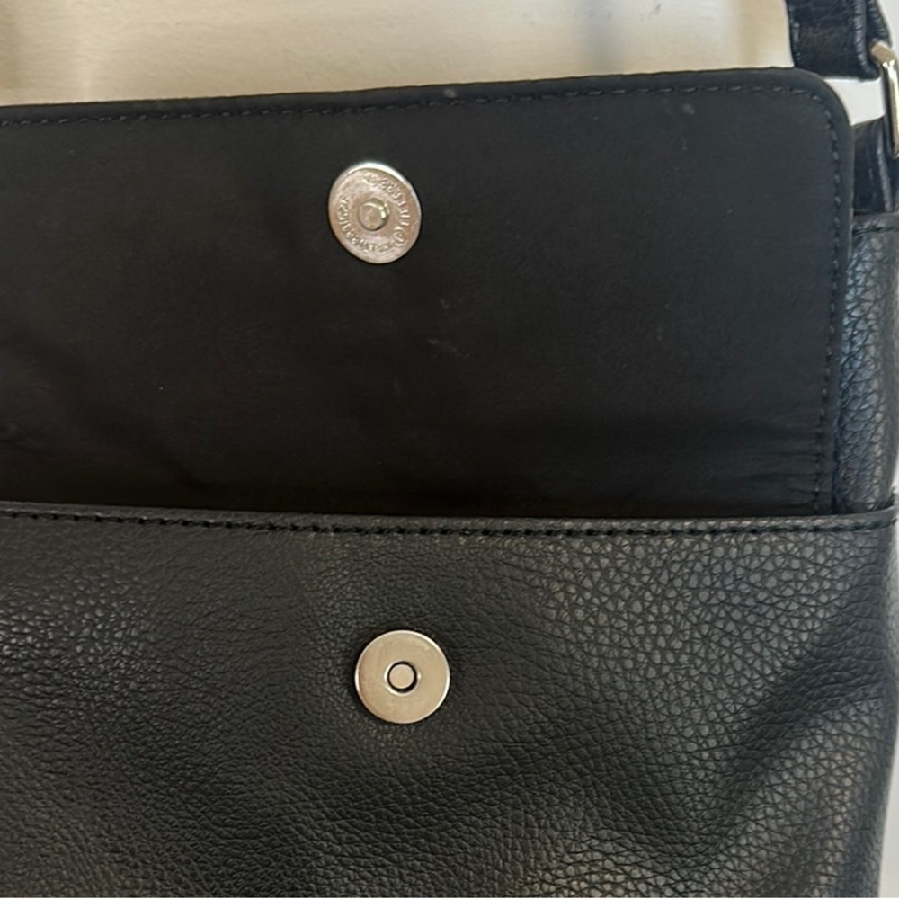 Nine West Black Leather Crossbody Bag - Picture 7 of 7